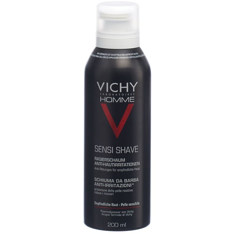 VICHY Homme Rasierschaum Anti Hautirritat 200 ml