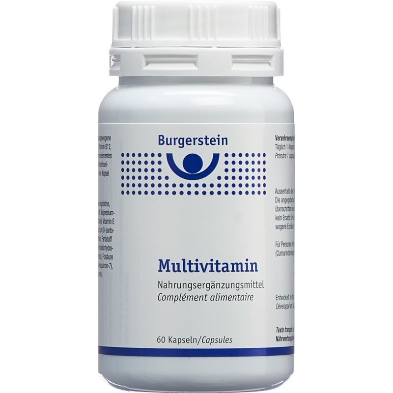 BURGERSTEIN Multivitamin Kaps Ds 60 Stk