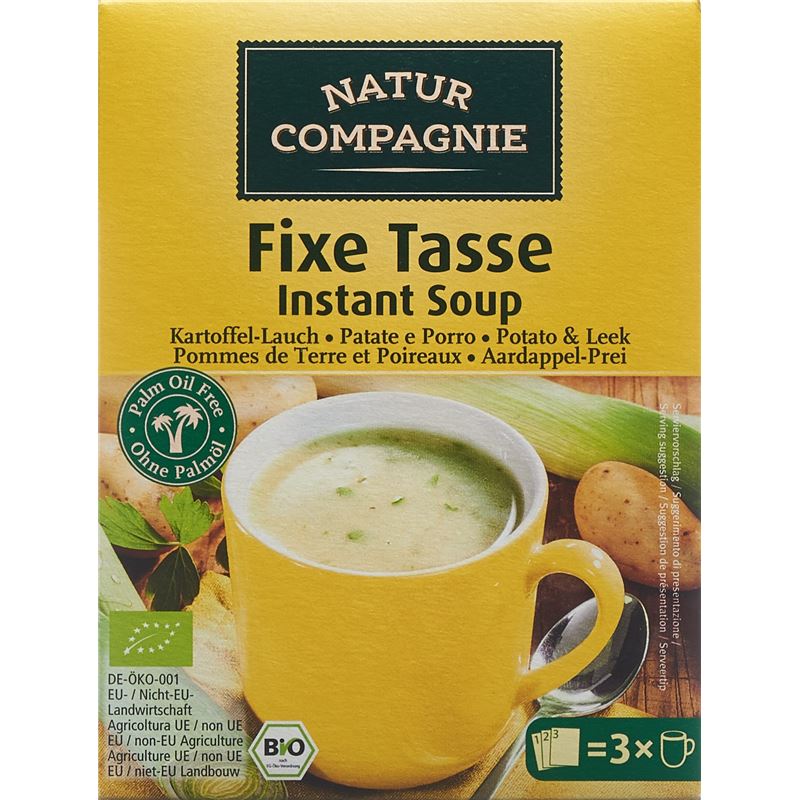 NATUR COMPAGNIE Instant Suppe Kart Lauch Bio 60 g