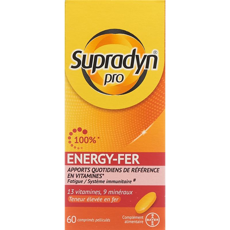 SUPRADYN energy eisen Filmtabl Ds 60 Stk