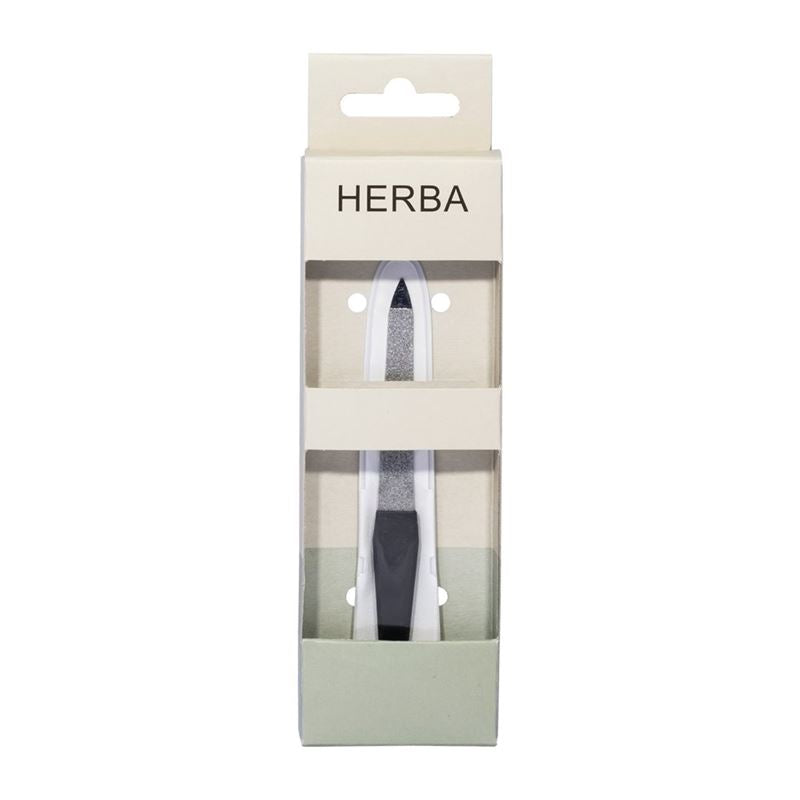 HERBA Saphir Nagelfeile 9cm verchromt