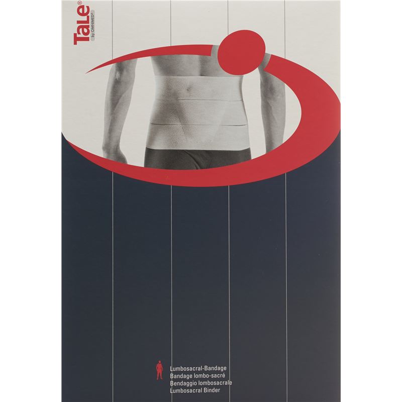 TALE Lumbosacral Band 22.5/<110cm Pelotte weiss