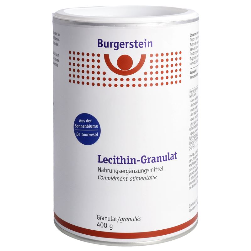 BURGERSTEIN Lecithin Granulat Ds 400 g