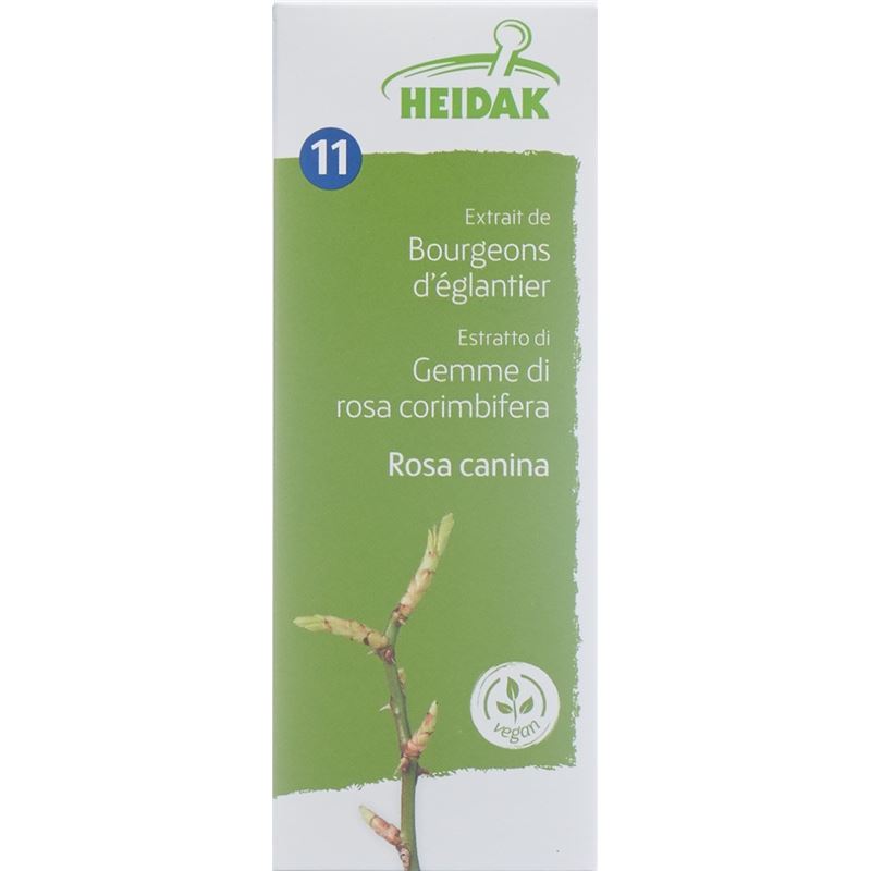 HEIDAK Knospe Hagebutt Rosa can Glyc Maz Fl 30 ml