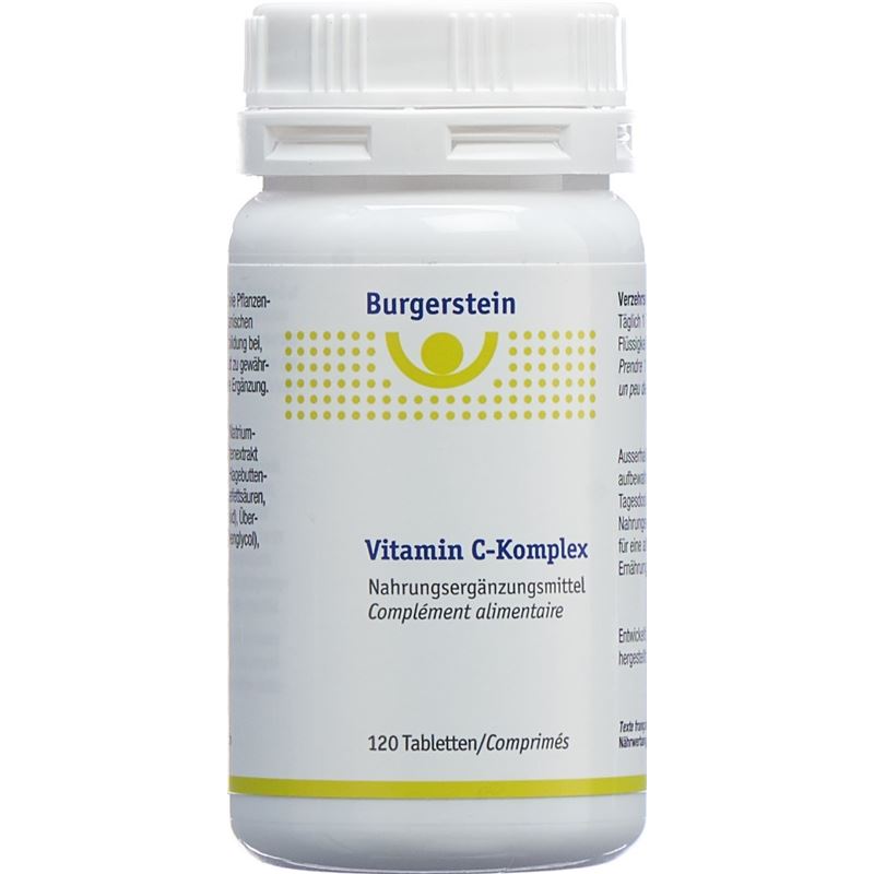 BURGERSTEIN Vitamin C Komplex Tabl 120 Stk