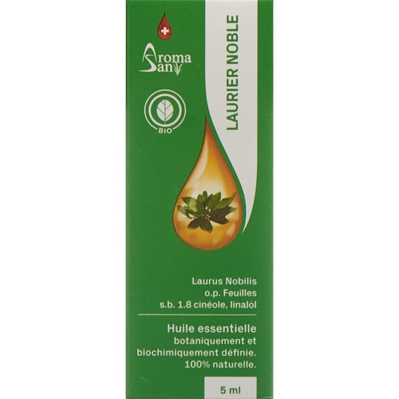 AROMASAN Lorbeer Äth/Öl in Schachtel Bio 5 ml