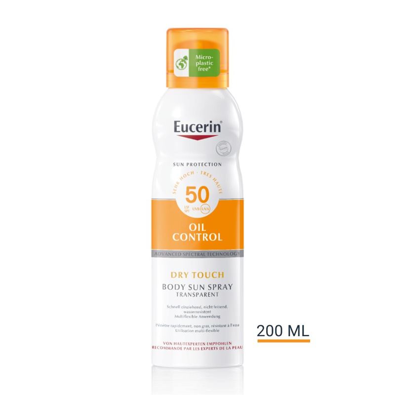 EUCERIN SUN Sens Protect Spr Trans Dr LSF50 200 ml