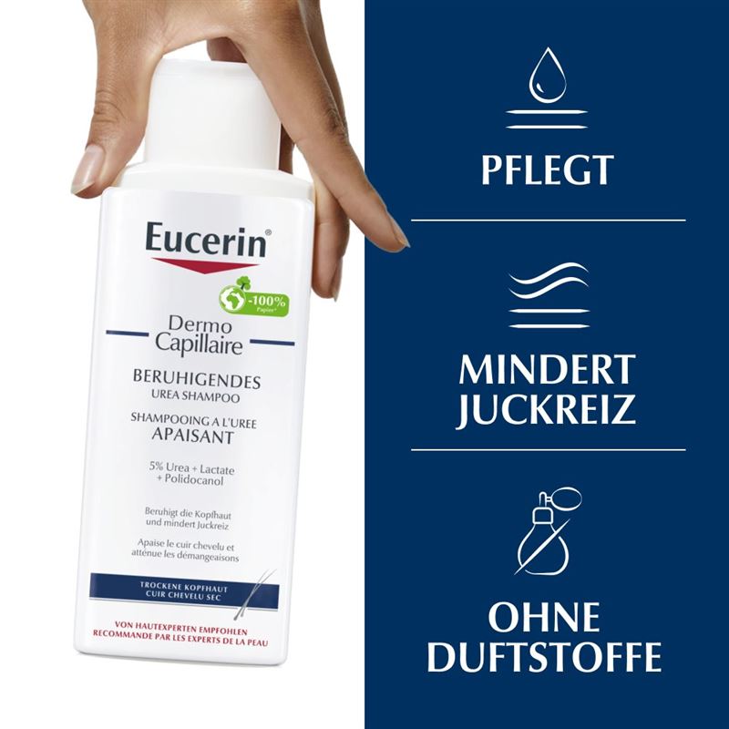 EUCERIN DermoCapillaire beruhig Urea Shamp 250 ml
