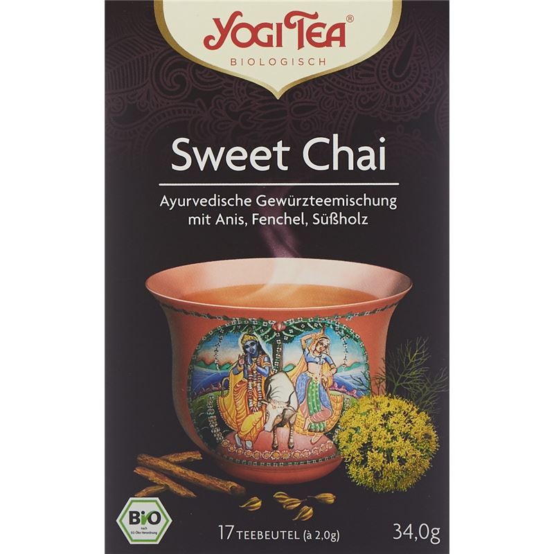 YOGI TEA Sweet Chai 17 Btl 2 g