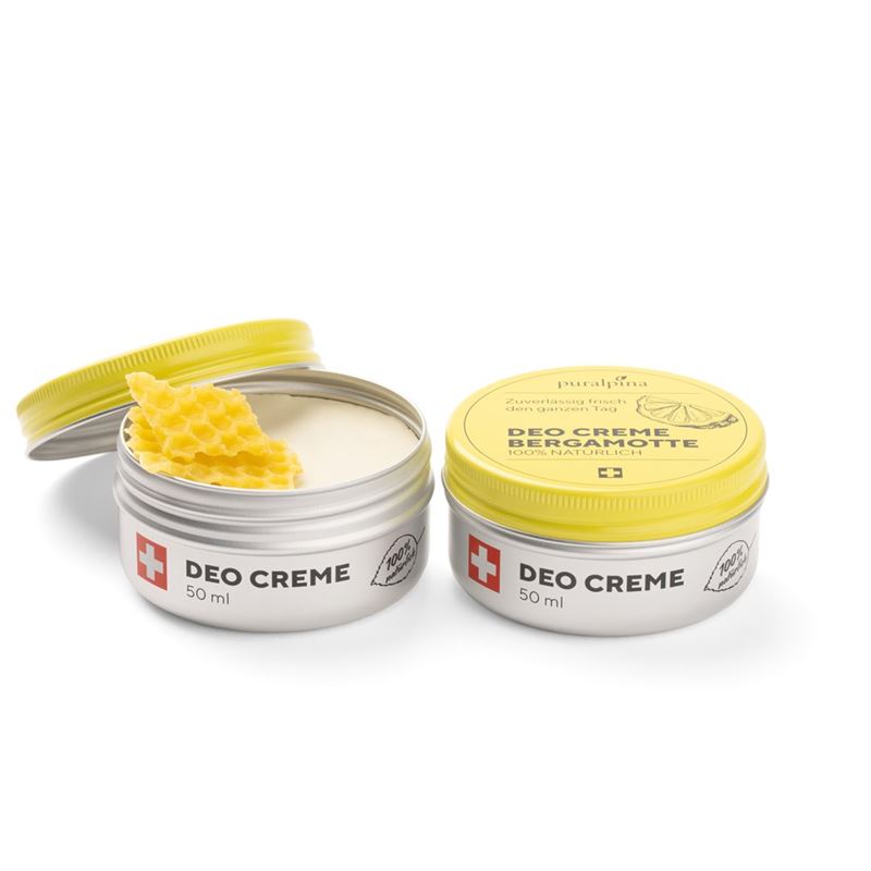 PURALPINA Deo Creme Bergamotte