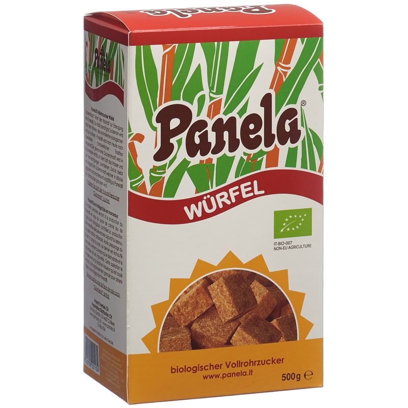 PANELA Vollrohrzucker Würfel Bio Karton 500 g