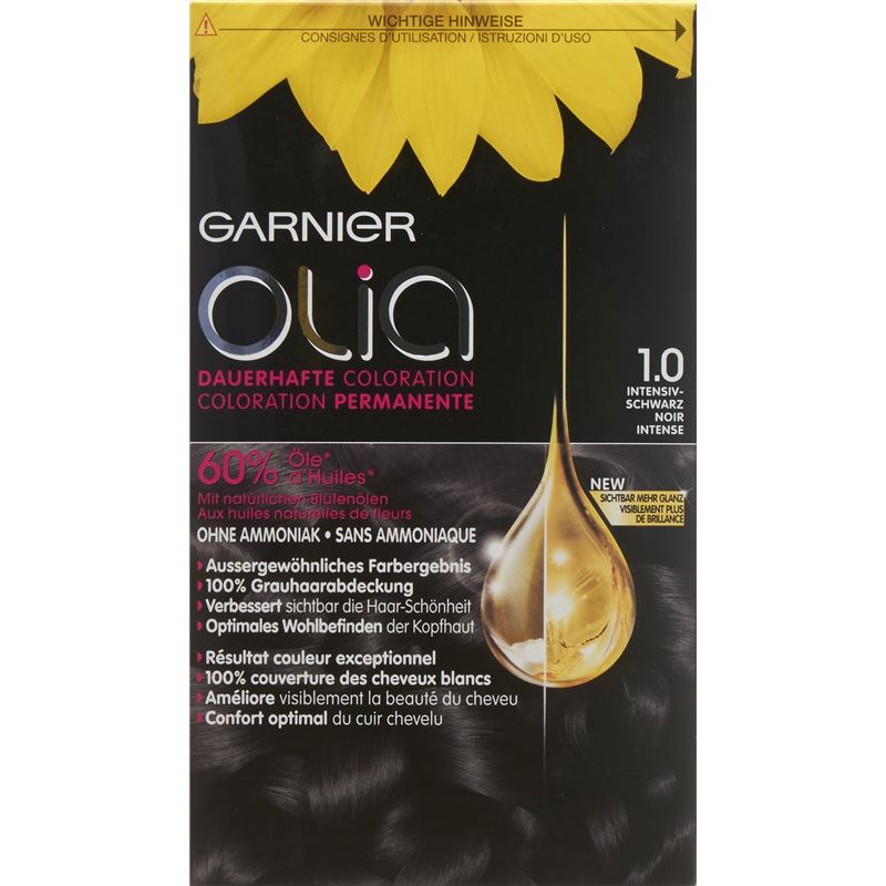 OLIA Haarfarbe 1.0 Intensiv Schwarz
