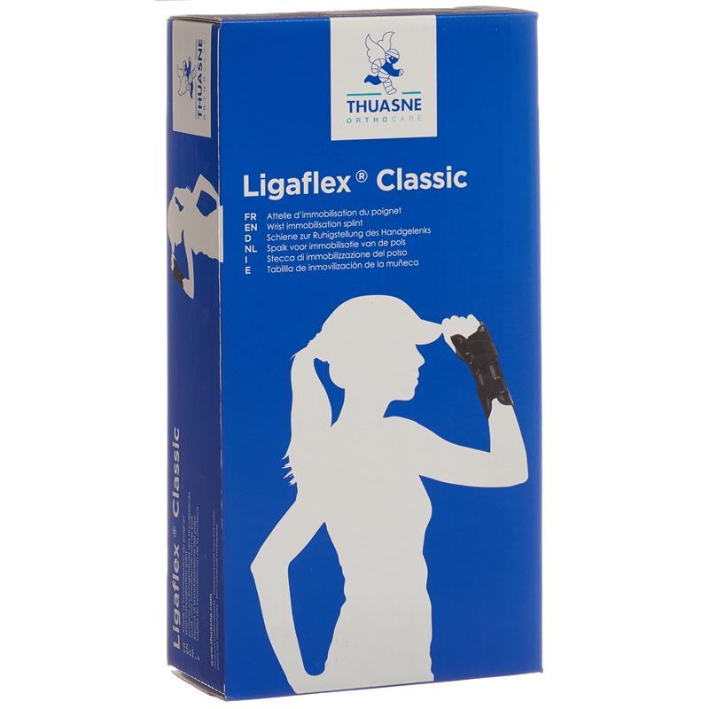 THUASNE Ligaflex Handgelenkband Gr3 links schwarz