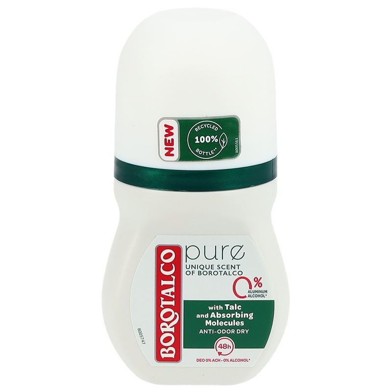 BOROTALCO Deo Pure Original Roll on 50 ml