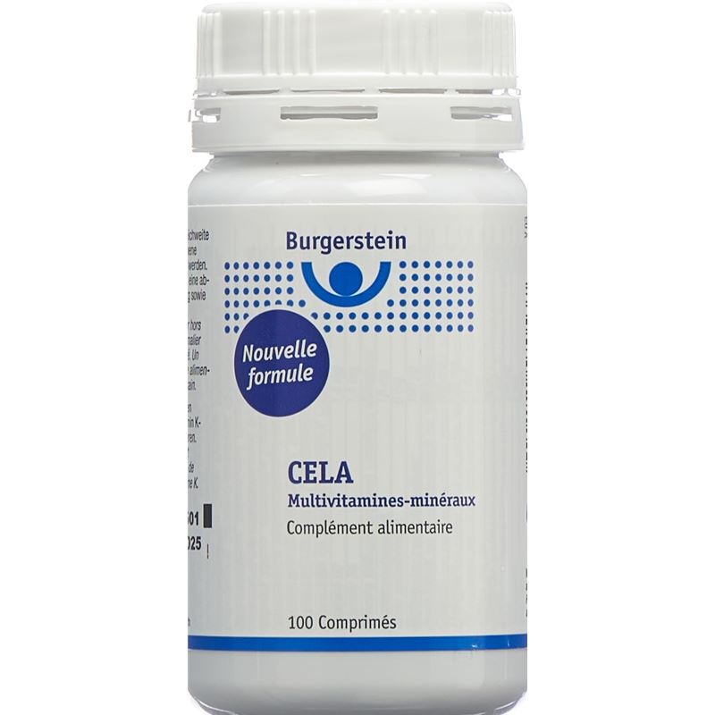 BURGERSTEIN Multivitamin-Mineral CELA Tabl 100 Stk