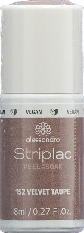 ALESSAN Striplac 2 0 Peel or Soak Velvet Taupe