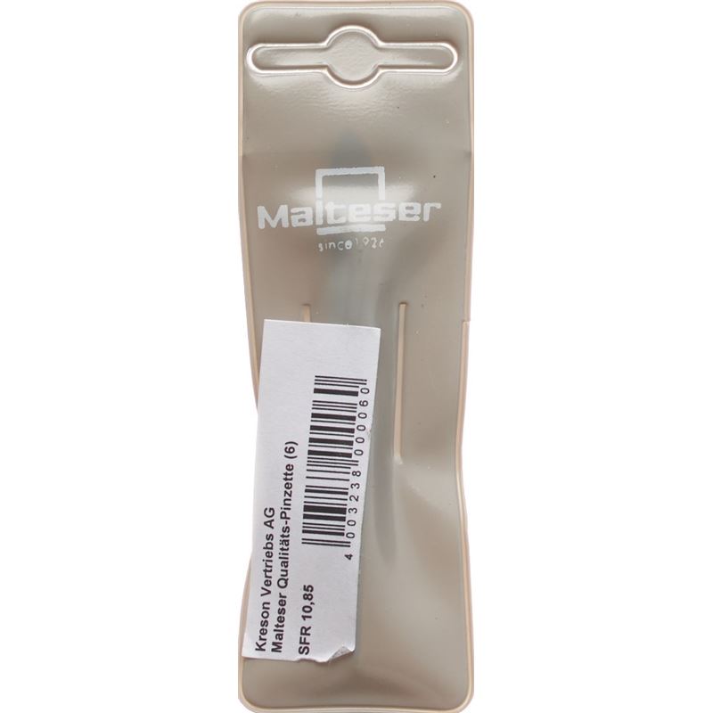 MALTESER Pinzette spitz 8cm No 6