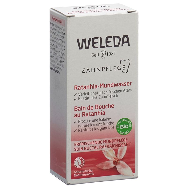 WELEDA Ratanhia-Mundwasser Fl 50 ml