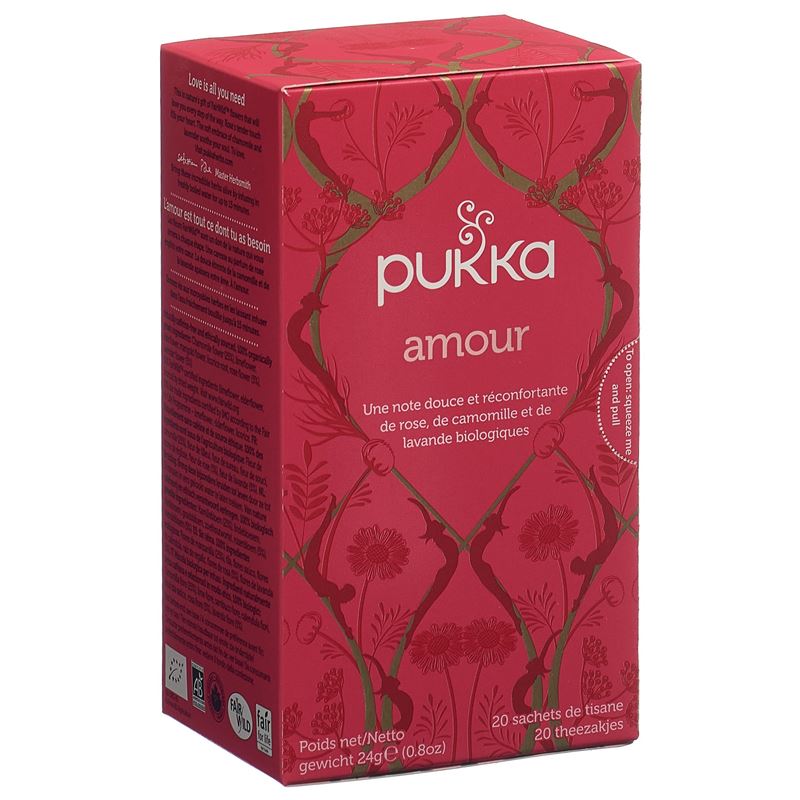 PUKKA Amour Thé Bio Btl 20 Stk