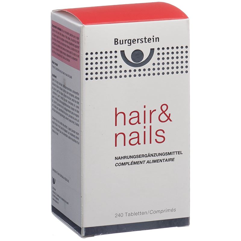 BURGERSTEIN Hair & Nails Tabl 240 Stk