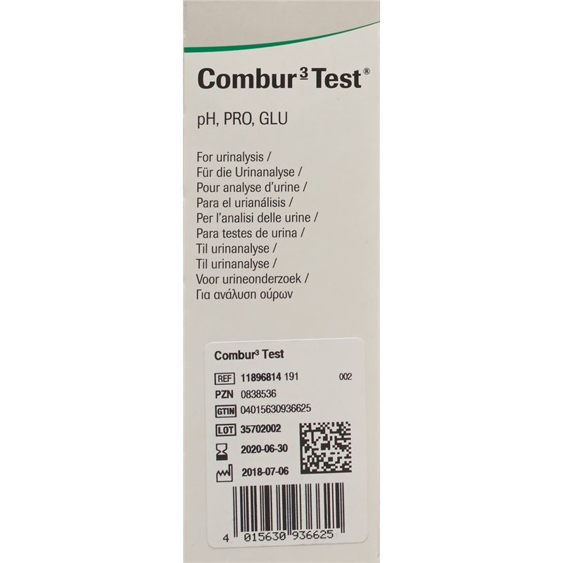 COMBUR 3 TEST Streifen 50 Stk