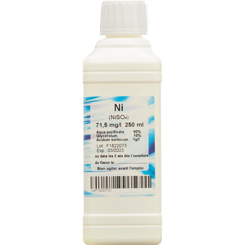 OLIGOPHARM Nickel Lös 71.5 mg/l 250 ml