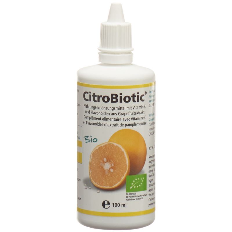 CITROBIOTIC Grapefruitkern Extrakt Bio 100 ml