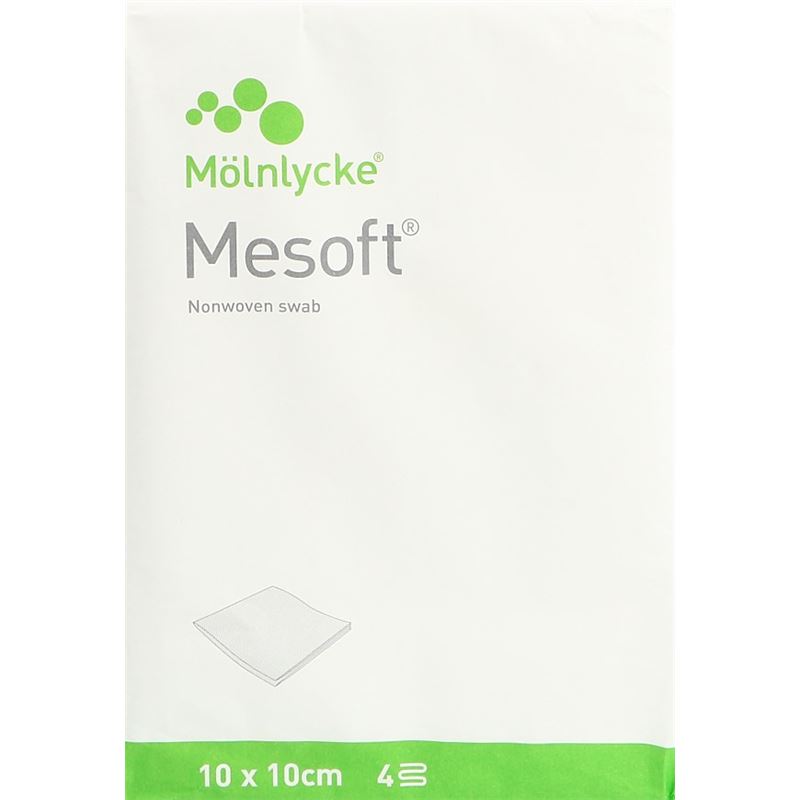 MESOFT NW Kompressen 10x10cm unst 100 Stk