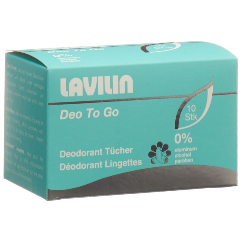 LAVILIN Deodorant Tücher Box 10 Stk