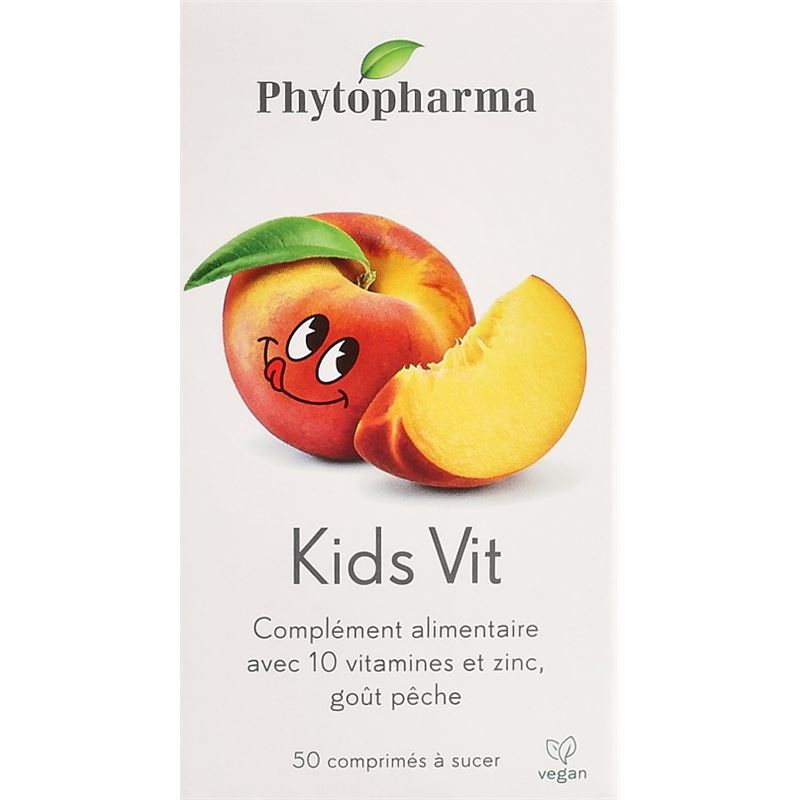 PHYTOPHARMA Kids Vit Lutschtabl 10 Vit&Zink 50 Stk