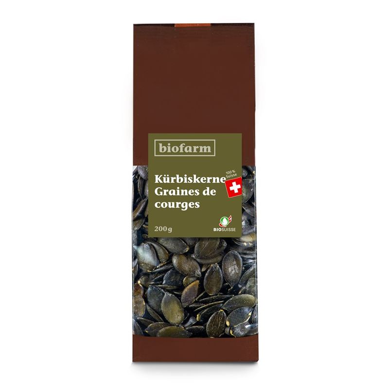 BIOFARM Kürbiskerne Knospe CH Btl 200 g