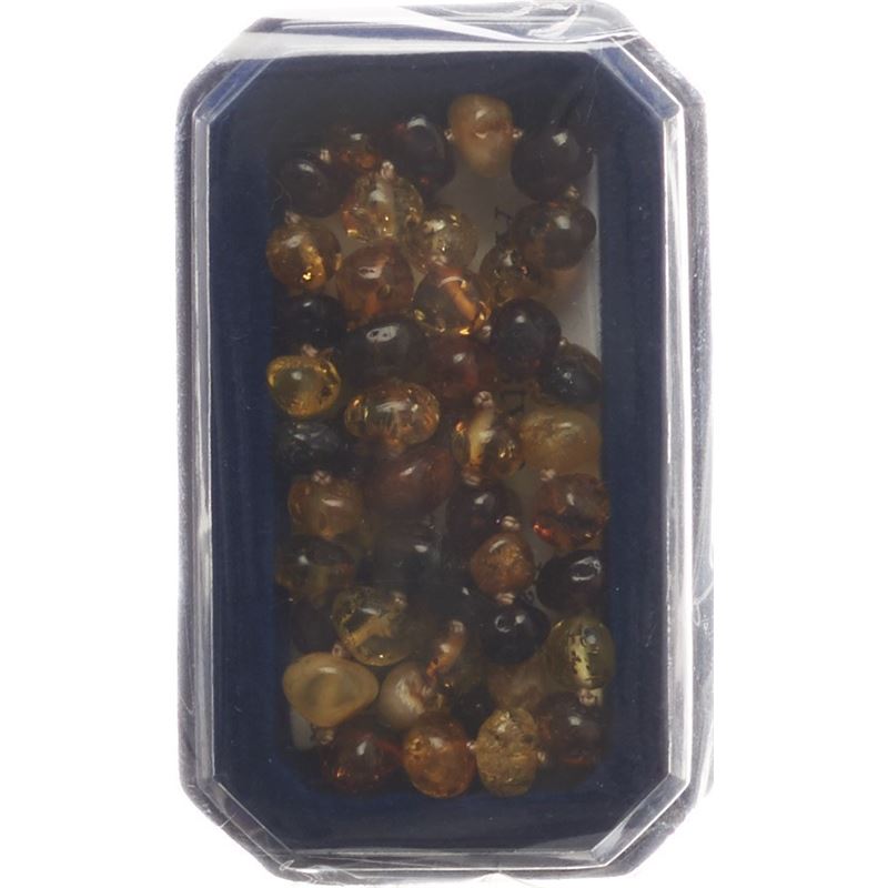 AMBERSTYLE Bernstein 36cm multicolor glanz Karab