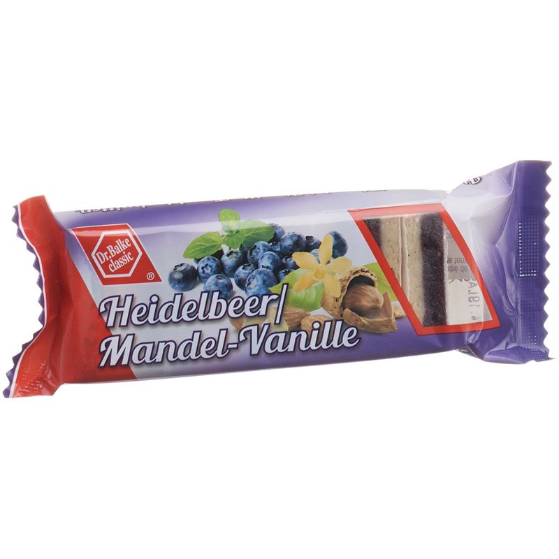 BALKE Schnitten Heidelbeer/Mandel-Vanille 100 g