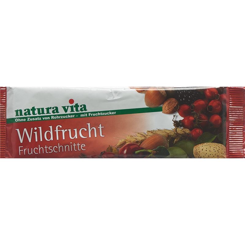 NATURAVITA Fruchtschnitte Wildfrucht 50 g