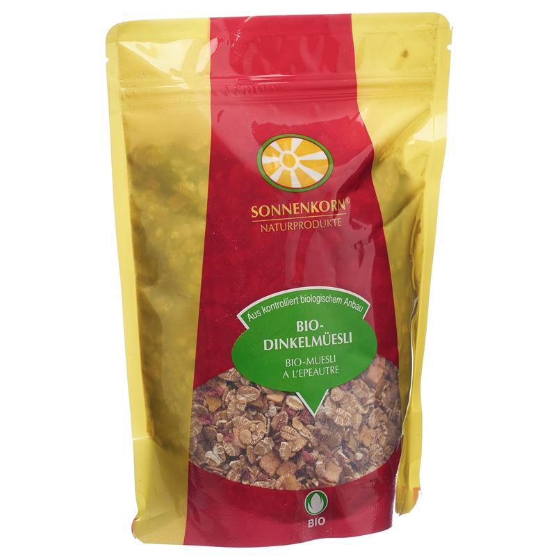 SONNENKORN Dinkelmüesli Bio Knospe 360 g