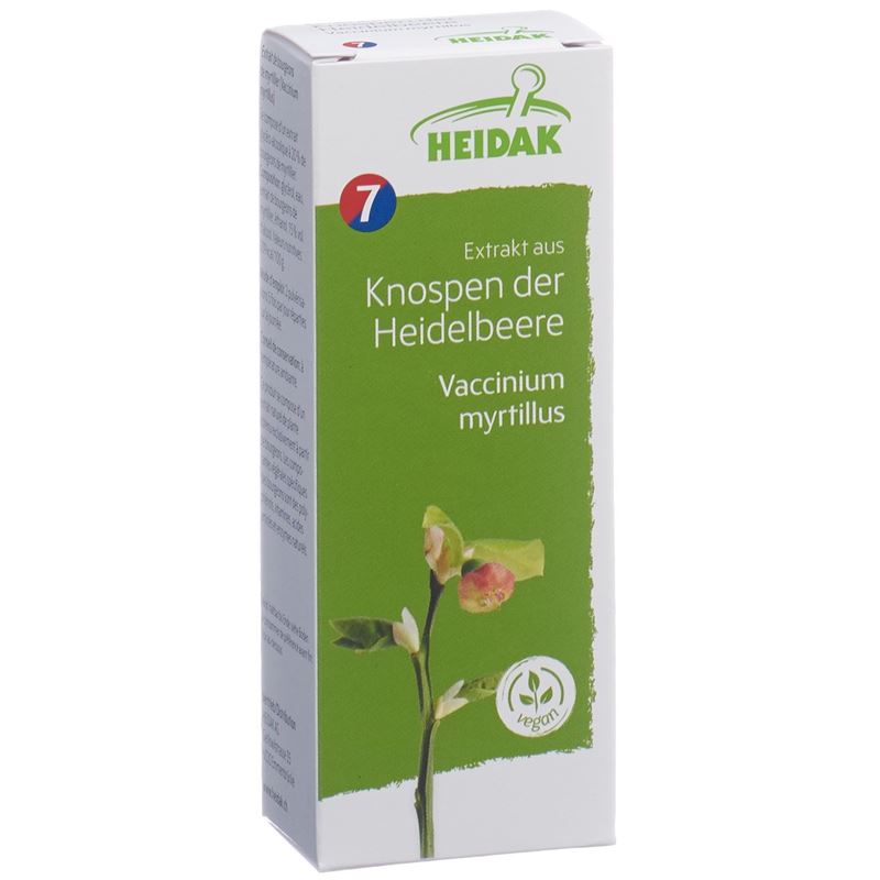 HEIDAK Knospe Heidelbeere Vacci Glyc Maz Fl 30 ml