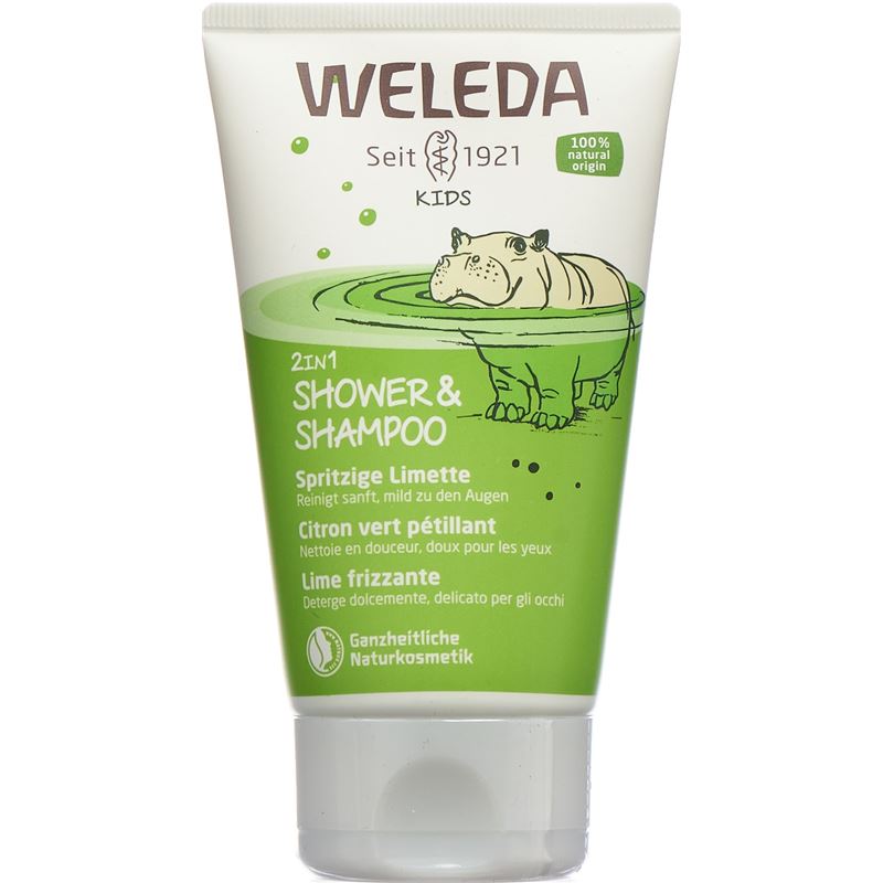 WELEDA KIDS 2in1 Shower&Shampoo Sprit Limet 150 ml