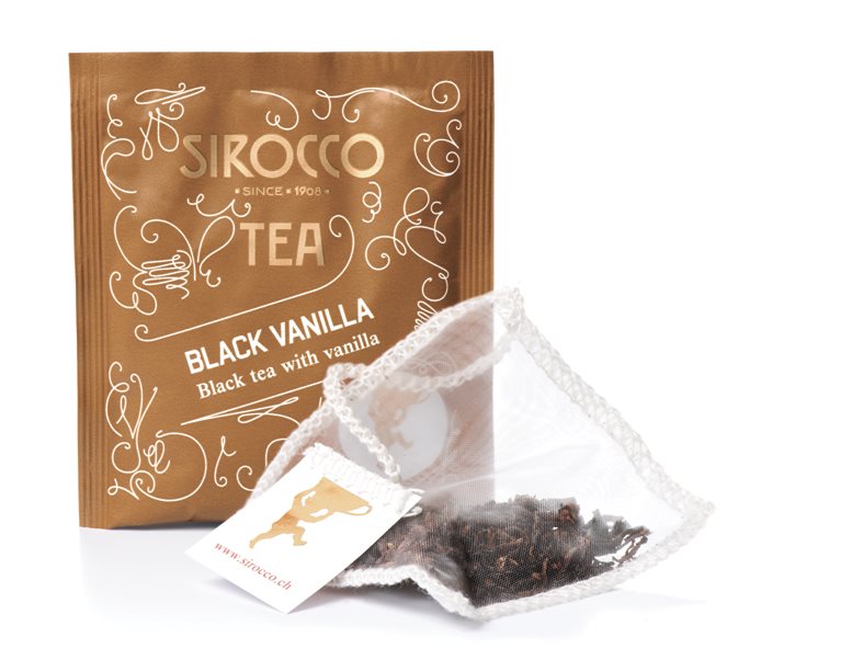 SIROCCO Teebeutel Black Vanilla 20 Stk
