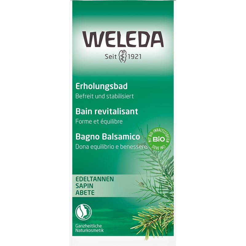 WELEDA Edeltannen Erholungsbad Fl 200 ml