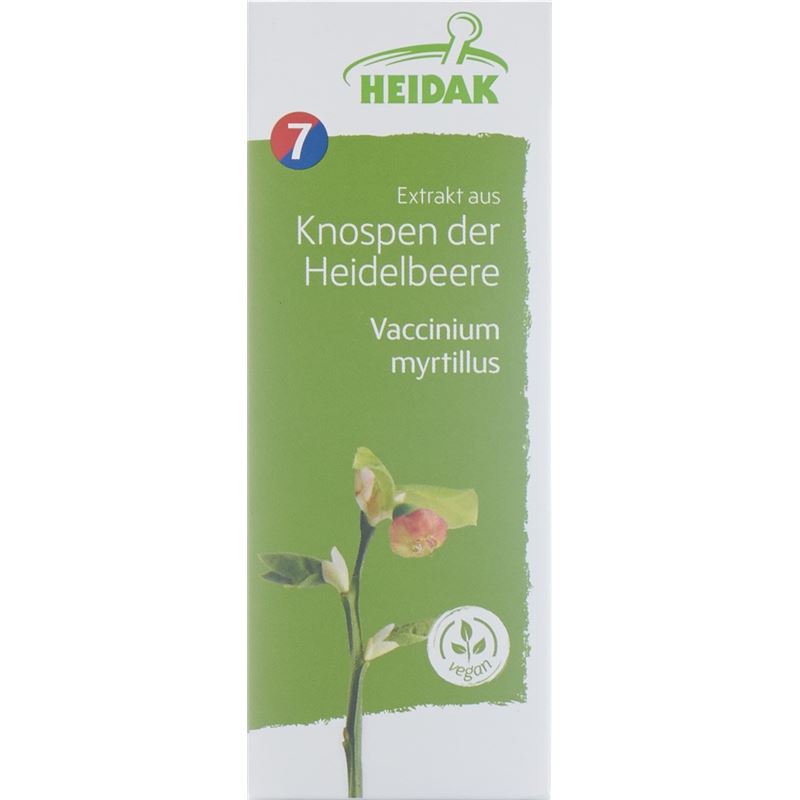 HEIDAK Knospe Heidelbeere Vacci Glyc Maz Fl 30 ml
