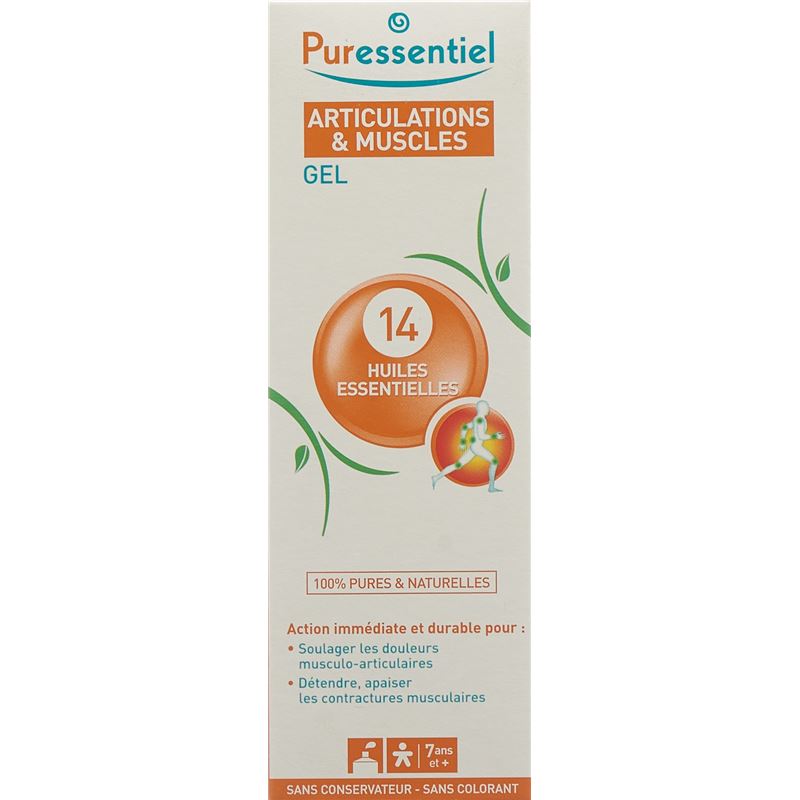 PURESSENTIEL Gelenk & Muskel Gel 14 äth Öle 60 ml