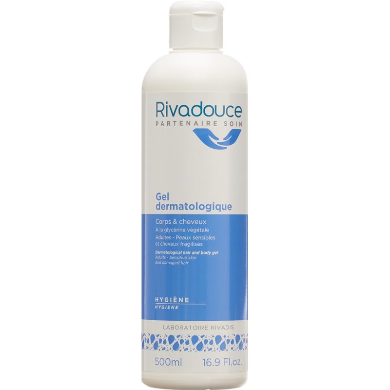 RIVADIS Dusche Bad Shampoo Körper und Haare 500 ml