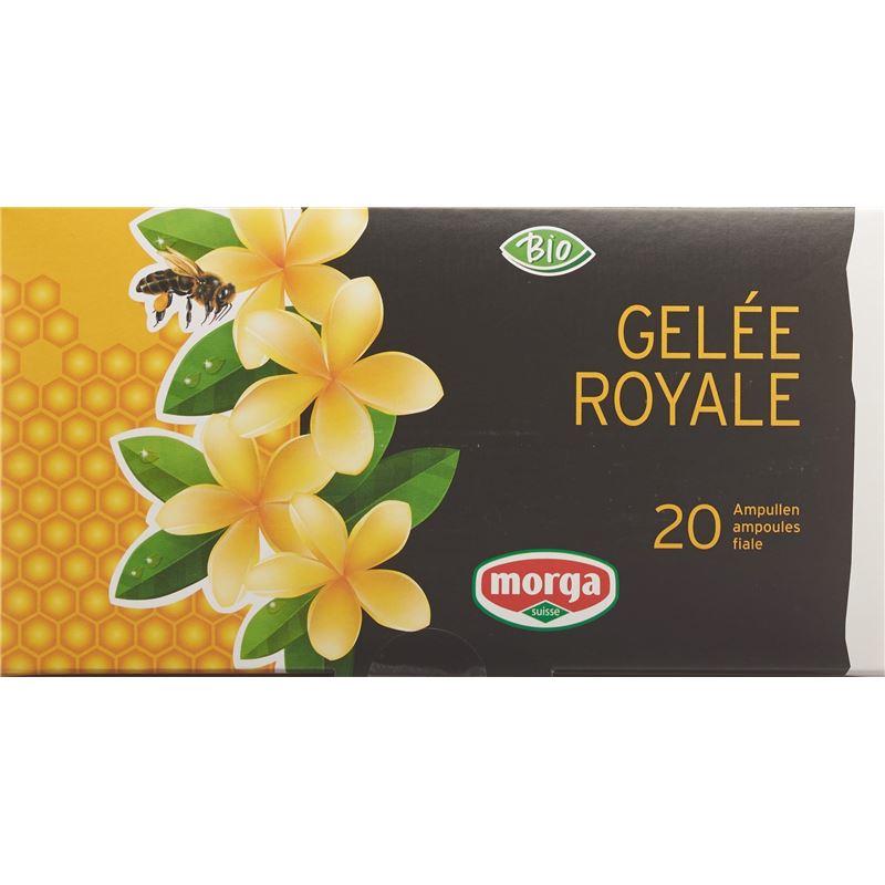 MORGA Gelée Royale Trinkamp 1500 mg Bio 20 x 10 ml
