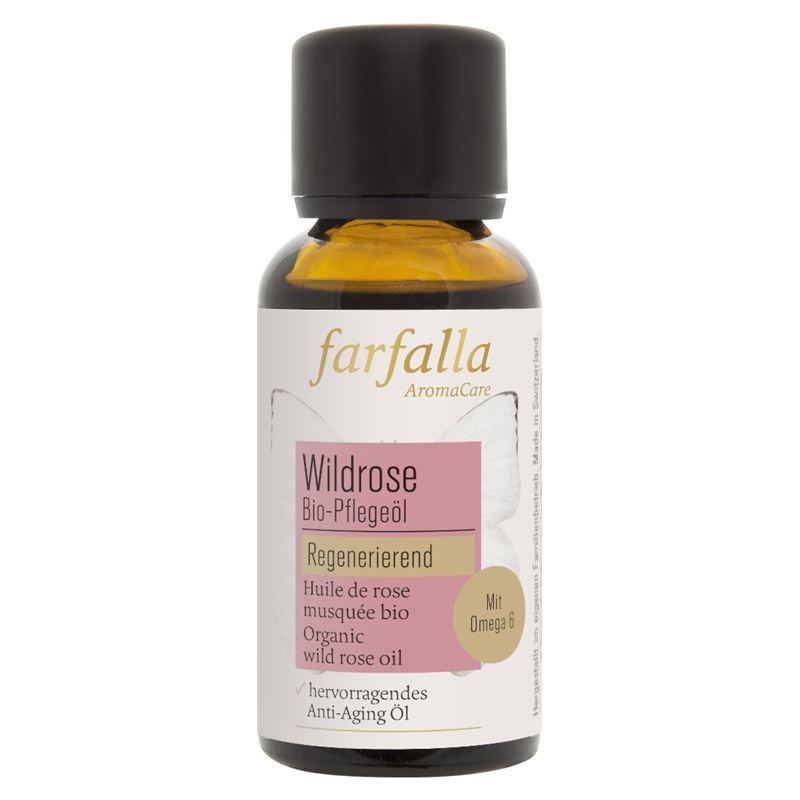 FARFALLA Bio-Pflegeöl Wildrose 30 ml