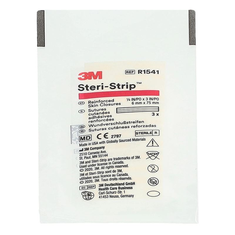 3M STERI STRIP 6x75mm weiss verstärkt 12 x 3 Stk
