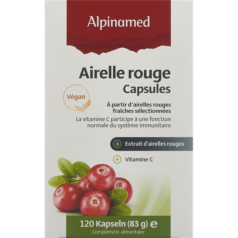 ALPINAMED Preiselbeer Kaps 120 Stk