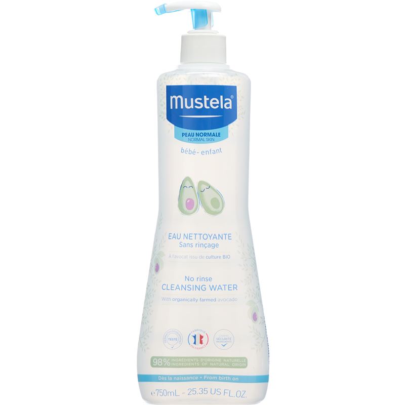 MUSTELA Reinigungsflu ohne Abspül nor Haut 750 ml