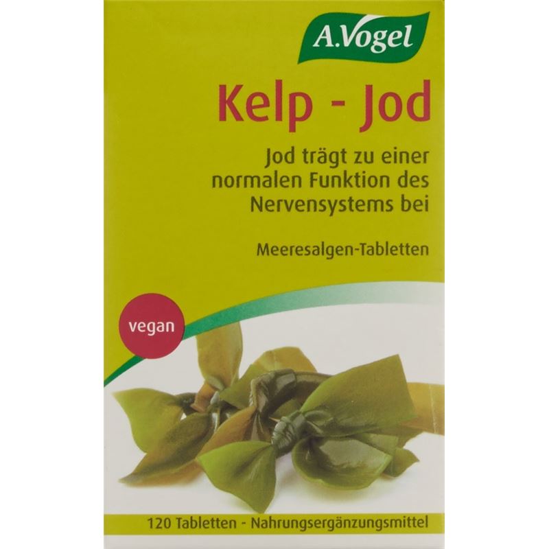 VOGEL Kelp Meeresalgen Tabl 250 mg Fl 120 Stk