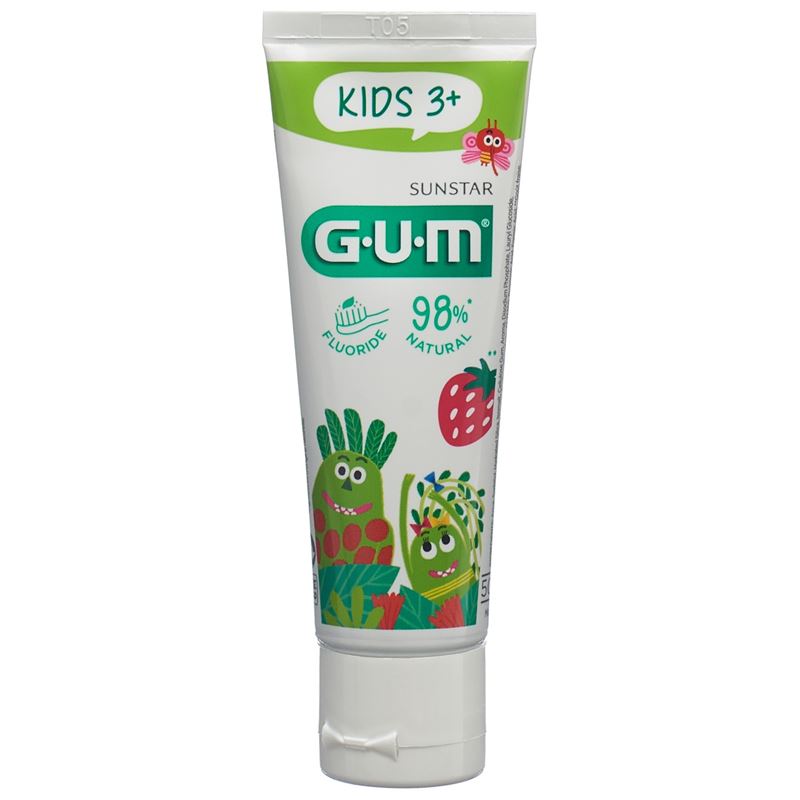 GUM SUNSTAR Kinder Zahnpasta Erdbeer 50 ml