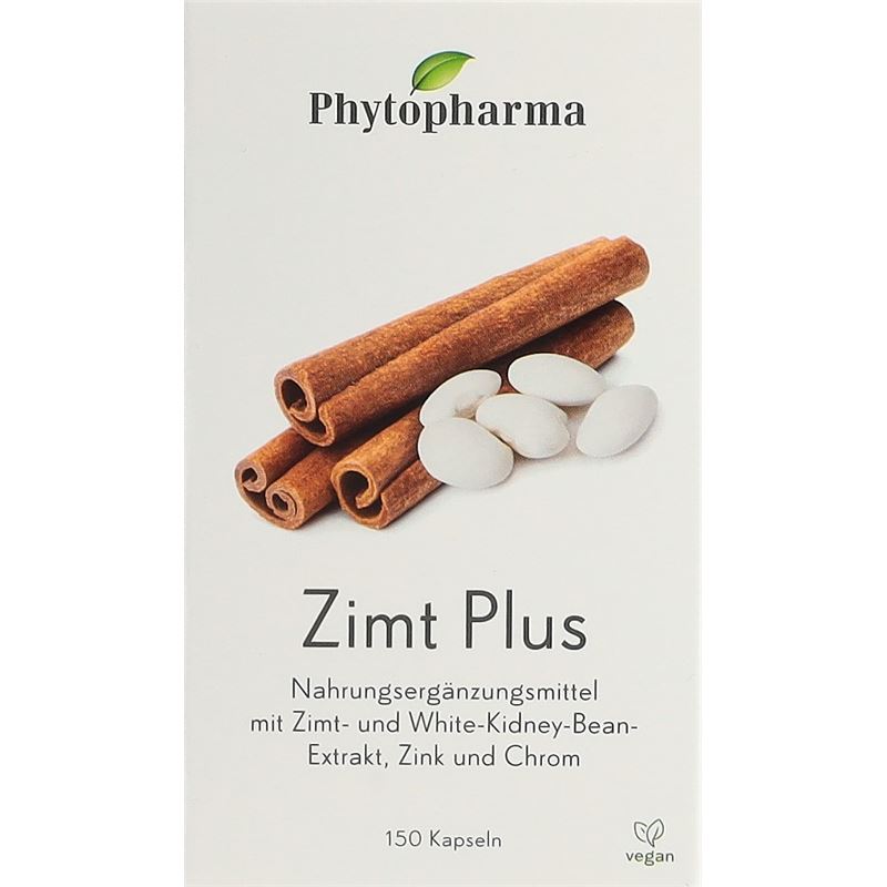 PHYTOPHARMA Zimt Plus Kaps Ds 150 Stk